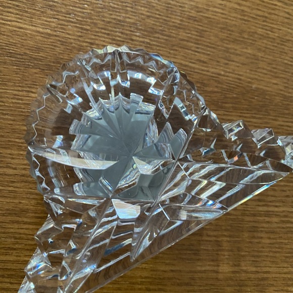 Waterford Crystal Small Cottage Mantel Clock Signed Ireland.Working,New Battery - Picture 6 of 10